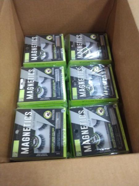 Health & Beauty- Salon Perfect Magnetic 638 Lash & Magnetic Liquid Eyeliner Black 0.12 oz - MSRP $1,068