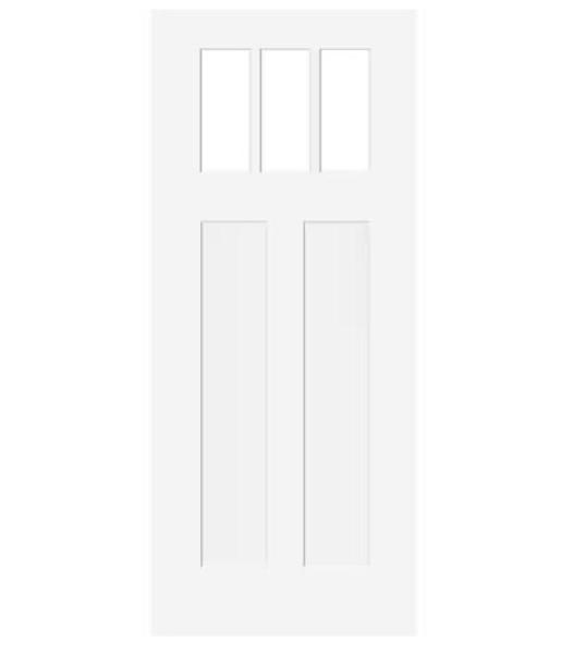 Steves & Sons Legacy Collection Customizable Fiberglass Prehung Front Door - Est Retail $1,050