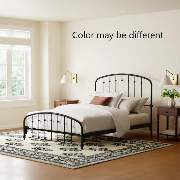 TRUCKLOAD - Furniture - Wadsworth Metal Bed, Vivienne Sectional Sofa, Dahlonega Swivel Barrel Chair - MSRP $35,147