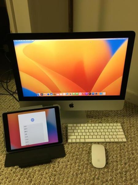 Apple 27" Computer Home Bundle w/iPad, Accessories, More...