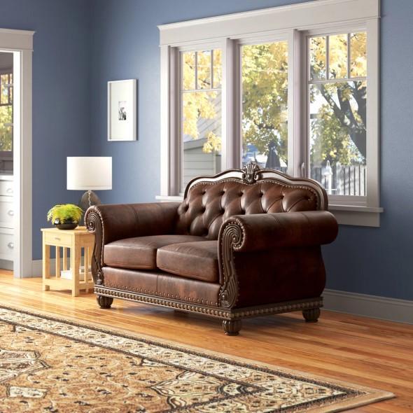 TRUCKLOAD - Furniture - Cawthon Rolled Arm Sofa, Wanetta Upholstered Sofa, Rockford Chippendale Bench - MSRP $36,842