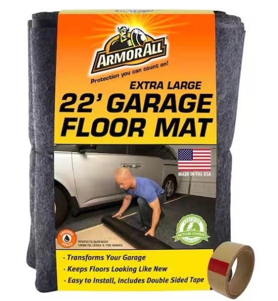 Pallet of Armor All Absorbent Waterproof Garage Floor Mats - Est Retail $1,518