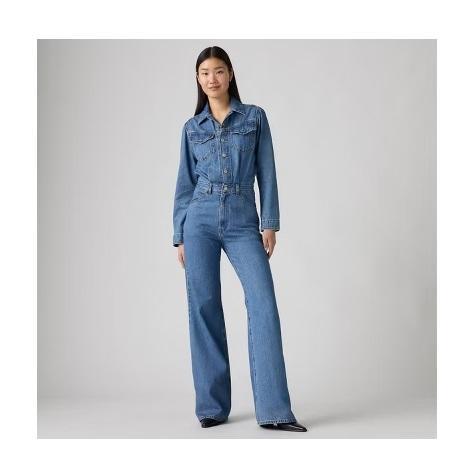Apparel - Levi's Denim Jumpsuit, Levi's Women's Jeans, Women's Puffer Jackets - Est Retail $8,396 - 1 plt