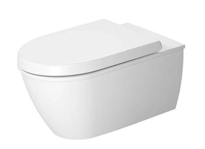 Duravit 2544090092 Elongated Toilet - MSRP $601