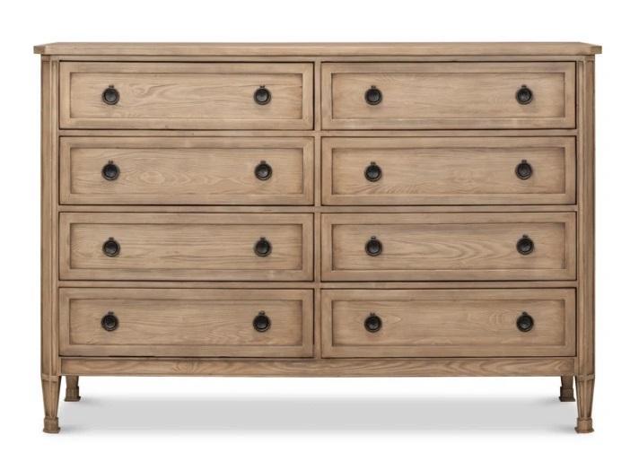 TRUCKLOAD - Furniture- Vineyards 8 Drawer 66'' W Solid Wood, Carleny Corner Executive Desk with Built - MSRP $38,623