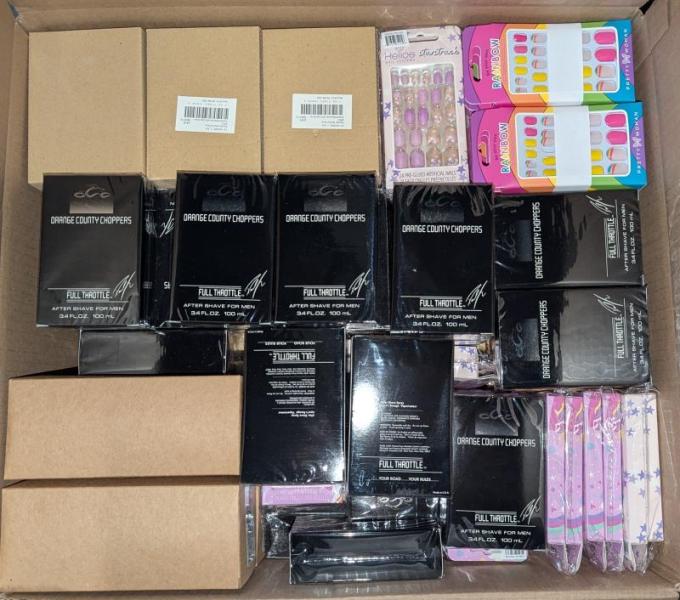 1332ct Aftershave, Self Adhesive Nails, Nail Tools & Cher $5000+MSRP