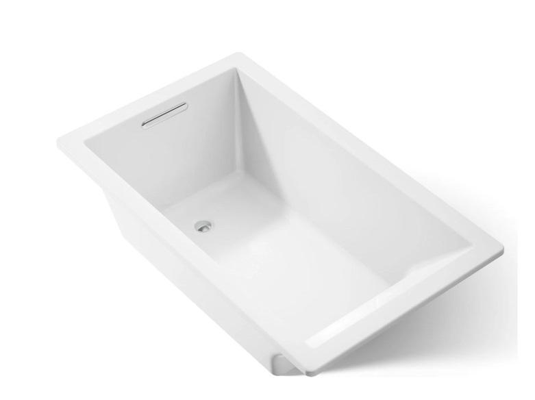 Kohler K-1848-0 - Soaking Tub, Miseno MV-NM-MAHO60B-GWT-ND - Vanity Set - MSRP $7,948