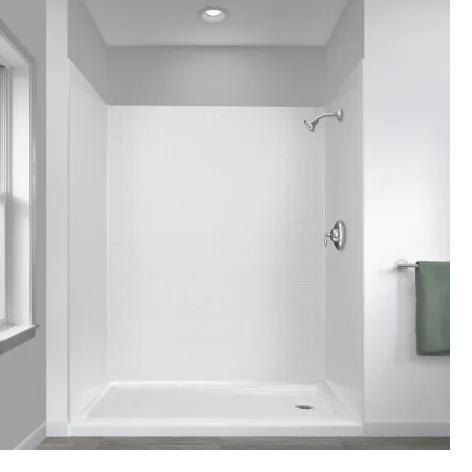 Miseno MSW786032-WT Five Panel Alcove Shower Wall Kit - MSRP $779