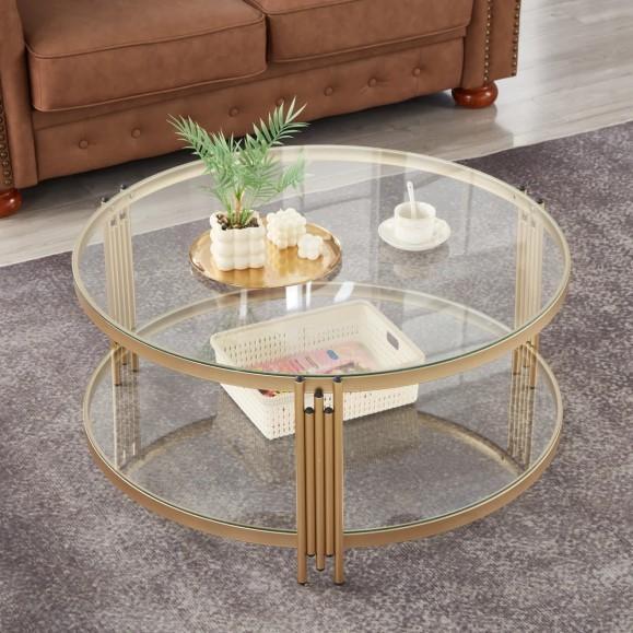 Home Decor - Breannon Coffee Table, Delta Raincan Shower System, Abani Abstract Area Rug - MSRP $5,968