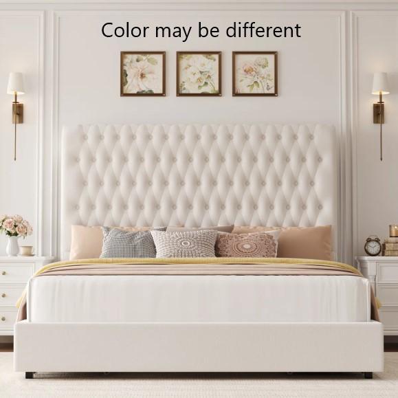 Furniture - Kanisha Storage Bed, Boncho Kitchen Pantry, Alyah Steel Dining Table - MSRP $1,697