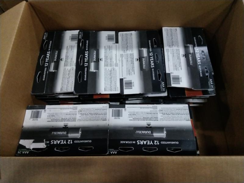 Duracell Coppertop 1.5V AAA, Alkaline Batteries 24pks - MSRP $1,121