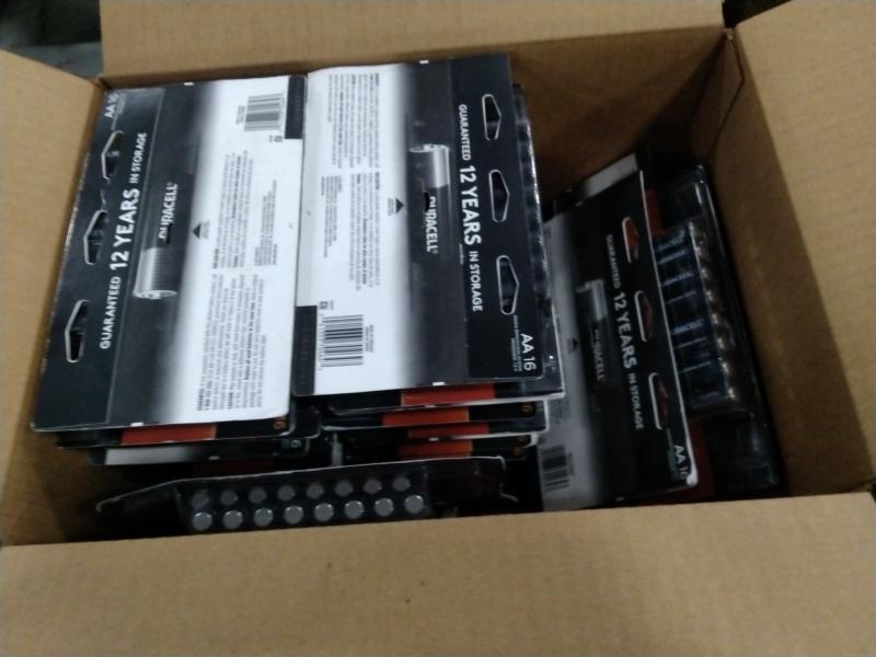 Duracell Coppertop AA Alkaline Batteries 16pks - MSRP $867