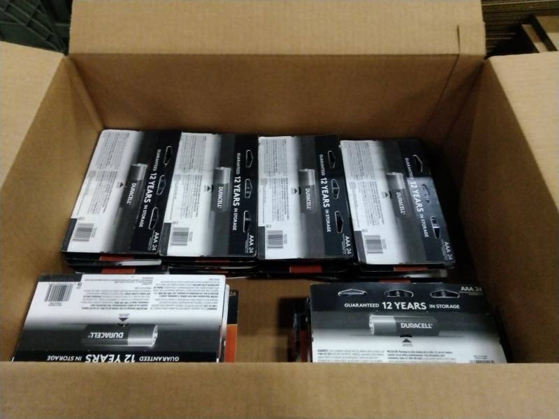 Electronics - Duracell Coppertop AAA Batteries - MSRP $934