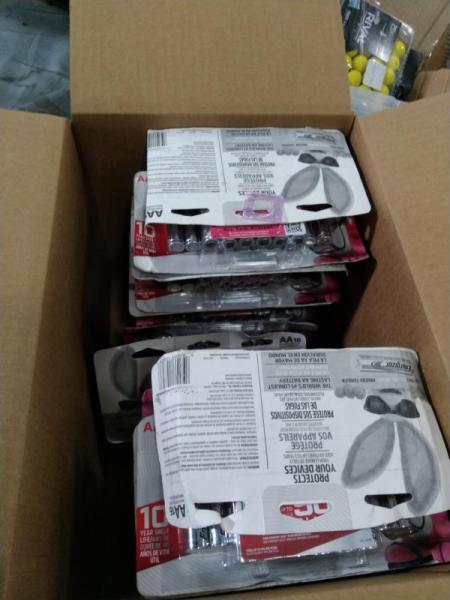 Package of Energizer MAX AA Batteries 16pks - MSRP $410