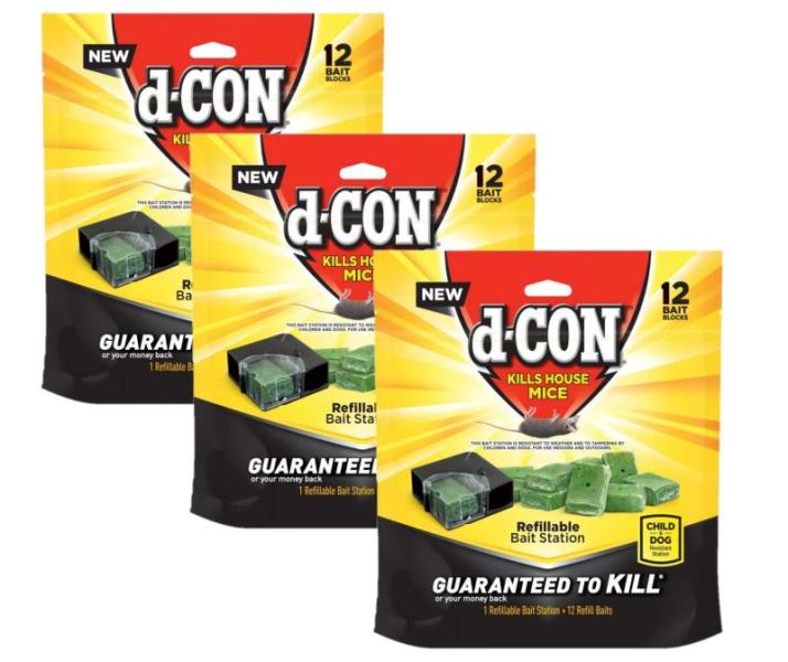 Lawn & Garden-D-Con Corner Fit Mouse Poison Bait, SpaGuard Total Alkalinity Increaser  - MSRP $1,307