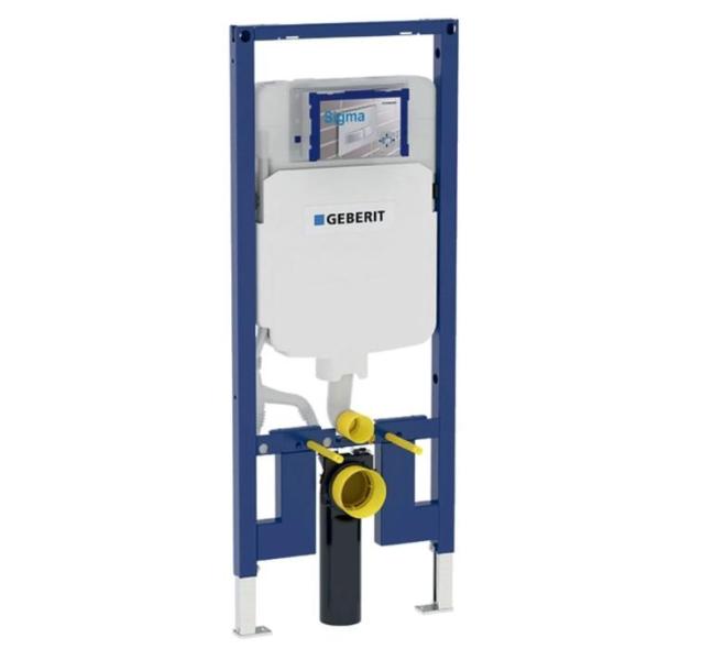 Geberit 111.798.00.1 Dual Flush Concealed Toilet Tank - MSRP $493