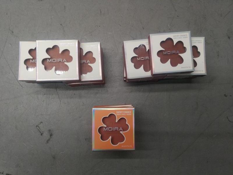 Health & Beauty - MOIRA Lucky Chance Blushes, bebella - Goals MET Shadow Palette - MSRP $818