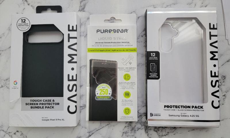 Cases & Tempered glass By Zagg, Tech21, Case-Mate & More