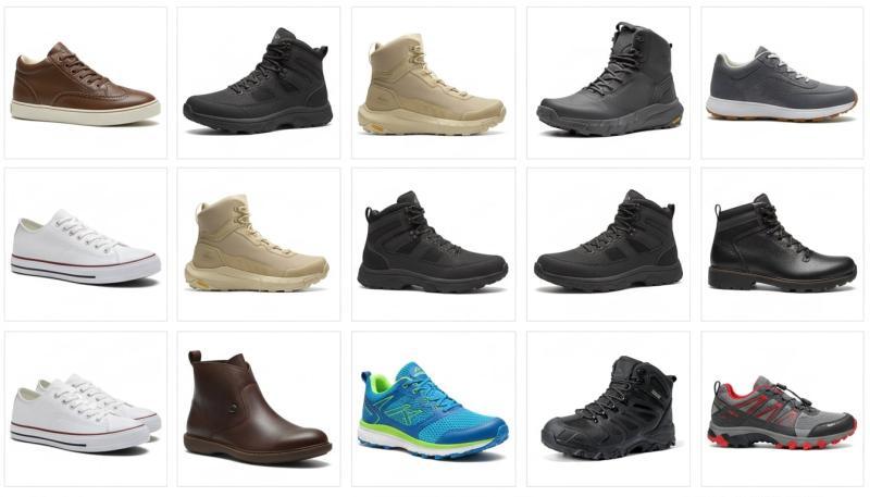 Bulk Lot of Mens Mixed Footwear