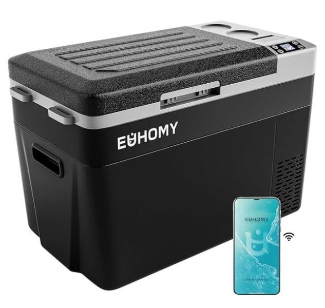 EUHOMY 12V Refrigerated 30L Electric Cooler, 24V Kids Electric Scooter, Samsung 27" Monitor, VEVOR - MSRP $1,304