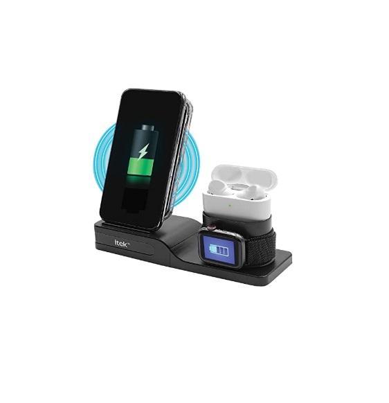 Pallet of Itek 3-in-1 Wireless Charging Stands - MSRP $2,459