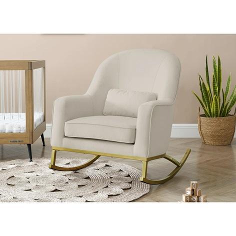 TRUCKLOAD - MoDRN Glam Velvet Rocking Chairs, BabyDan Sadety Gates, AllerEase Bed Pillows - MSRP $34,740