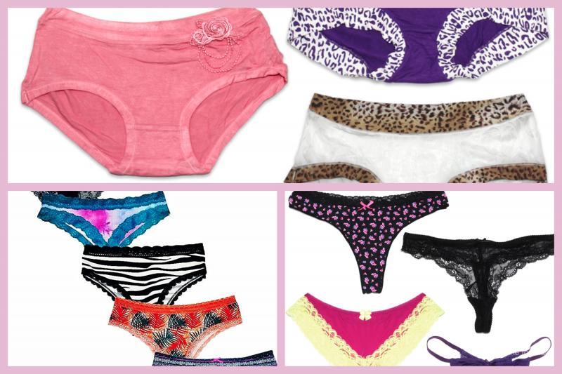 360Pairs - New Mixed Wholesale Lot of Women's Underwear - Sexy Styles