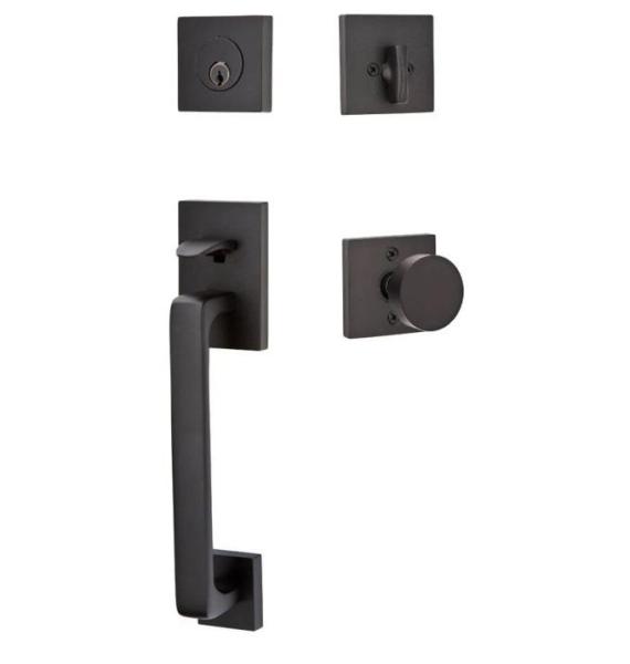 Emtek 4820ROUUS19 - Handlesets Door, Kohler K-P15290-4-CP - Roman Tub Faucet  - MSRP $8,297