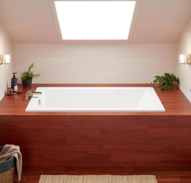 Signature Hardware SHSKS7236WH Soaking Bathtub - MSRP $1,269