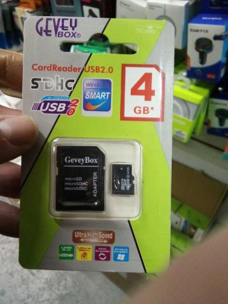 SD Card Reader 4 GB Micro SDHC High Speed Class 10 (30 Pc.)