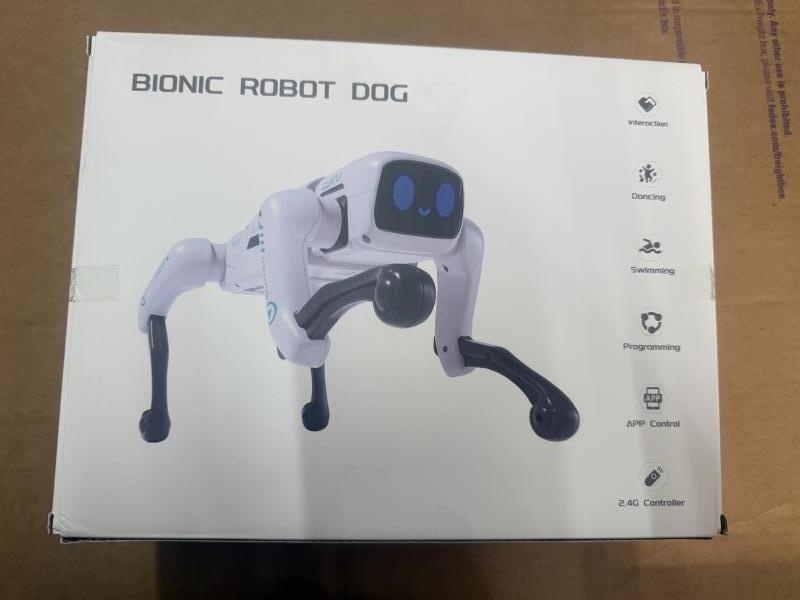 Smart Robot Dog with Wheels, 30+ Bionic Actions, Voice & Remote Control