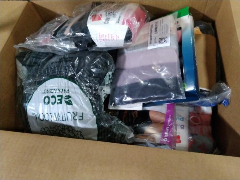 General Merchandise- Fruit of the Loom, b.tempt'd, Hanes - MSRP $214