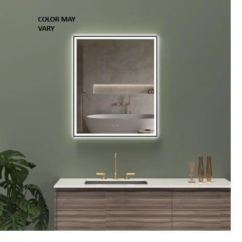 ICO Bath IE1136.MB Framed Bathroom Wall Mirror - MSRP $705