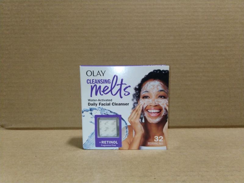 Health and Beauty - Olay Daily Facial Cleanser + Retinol Dissolving Pads Fragrance-Free - MSRP $26,507