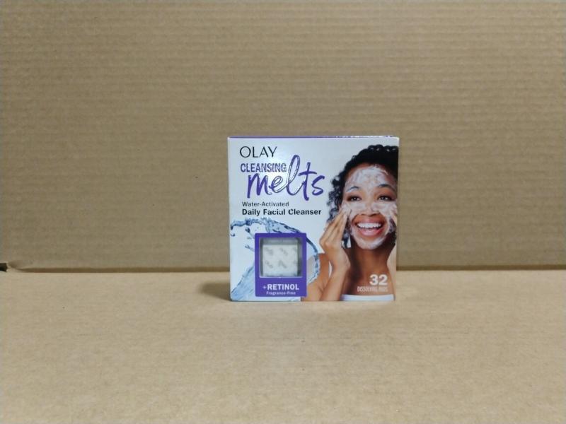 Health and Beauty - Olay Daily Facial Cleanser + Retinol Dissolving Pads Fragrance-Free - MSRP $32,376