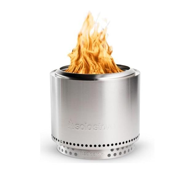 Solo Stove Bonfire w/Stand 19.5" Smokeless Fire Pit, Samsonite Centric Expandable Luggages, Saddle Stool - MSRP $2,004