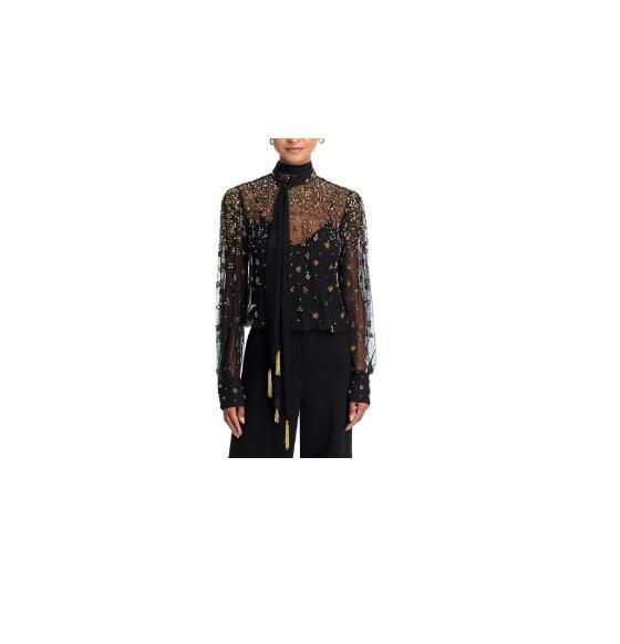 Apparel - Farm Rio Embroidered Bubble Tulle Blouse, English Factory Pleated Skort, MOTHER, SKIMS - Original MSRP $2,695