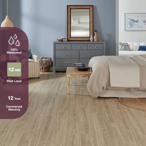 Flooring & Rugs - HDC Holloway Hickory - Est Retail $1,005- 1plt