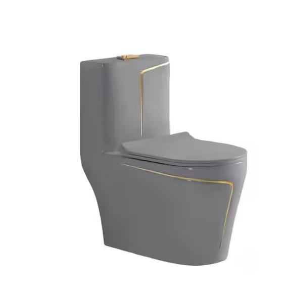 Plumbing - LUXSHERY 12in 1pc Elongated Toilet, Hampton Bay, American Standard, LuxHomez, Eridanus - Est Retail $1,372