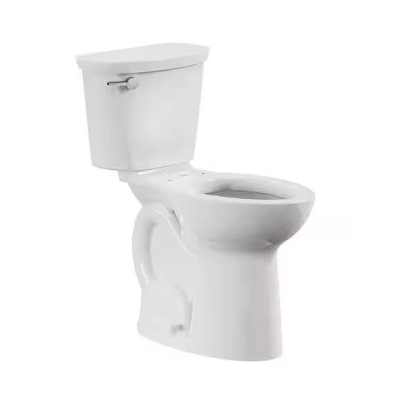 Plumbing - American Standard Cadet PRO 12in 2pc Elongated Toilets, HDC, Sxiawe, Hampton Bay - Est Retail $1,611