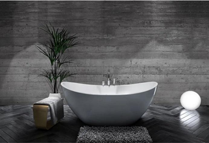 A and E Bath and Shower Turin-NF Soaking Bathtub - MSRP $1,475