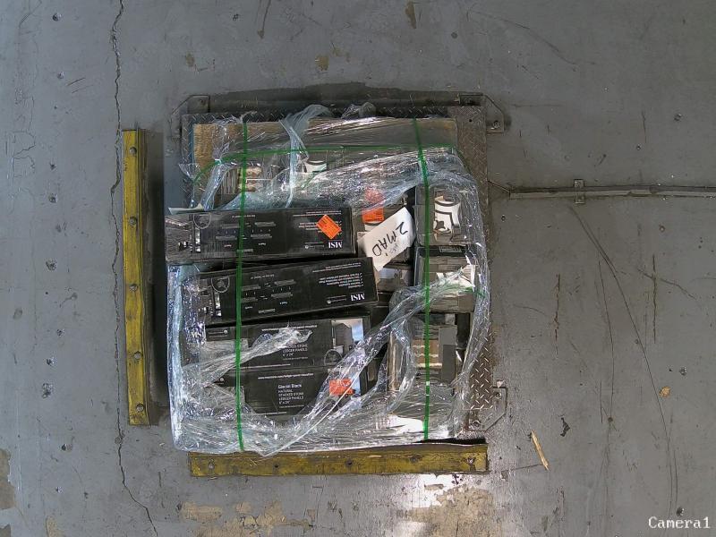 Flooring & Rug- MSI Glacial Black Ledger Panel Splitface Marble Wall Tiles, Amantus Floor/Wall Tiles -Est Retail $1,826