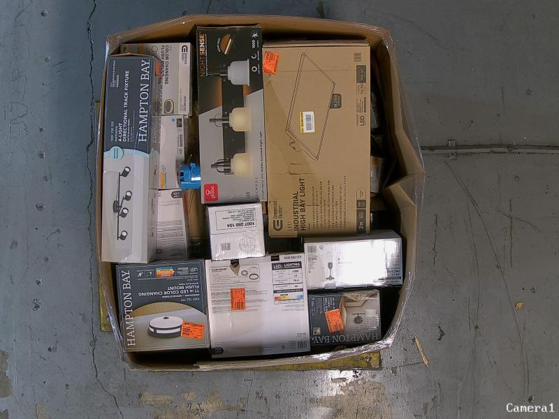 Lighting & Electrical - Commercial Electric, HDC, Husky, Hampton Bay - Est Retail $3,619- 1plt