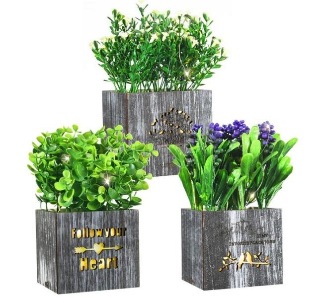 Home- Kinkota Fake Plants Artificial Eucalyptus, Ghosts on Bicycles Canvas Print, VTKON Pink Bedding  - MSRP $31,643