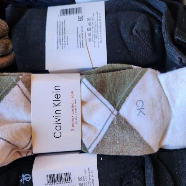 (100 Packs) Calvin Klein Dress Socks Assorted Styles MSRP $ 2,200.00