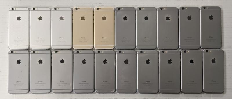 Apple iPhone 6, 16-64GB, 50 Units, Refurb, MSRP $40,000