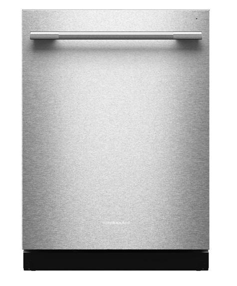 KitchenAid KDTS324SPS 24" Third Level Jet Rack Dishwasher - MSRP $1,012