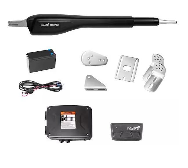 Doors & Windows - Mighty Mule Heavy Duty Single Swing Automatic Gate Opener, HDC, Builders Edge - Est Retail $2,859