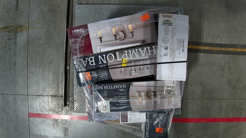 Lighting & Electrical - Savoy House 1-Light Matte Black Shaded Pendant Light, HDC, Hampton Bay - Est Retail $1,997