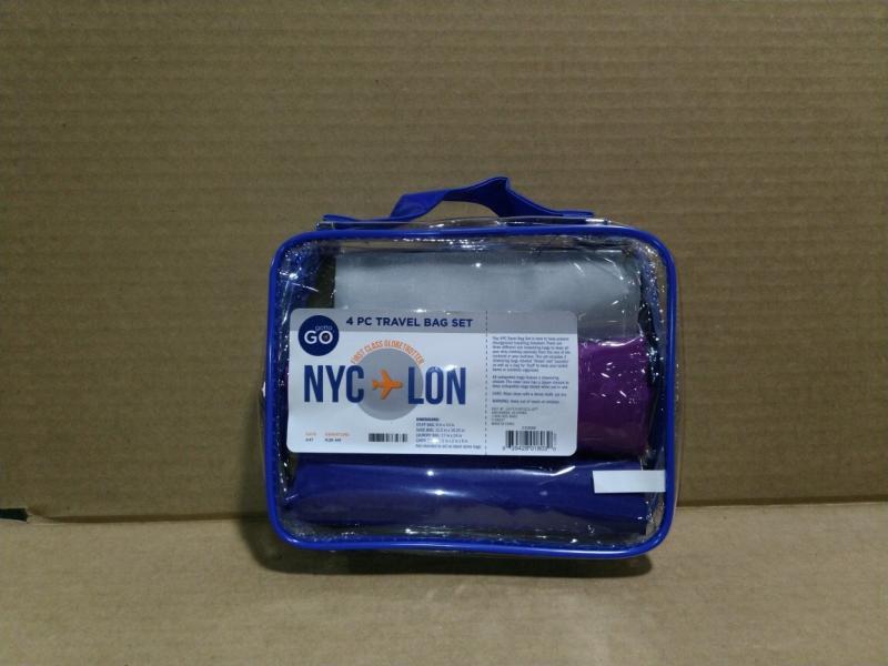 Bed Bath and Home - Gotta Go 4 Piece Travel Bag Trio Set - MSRP $13,710